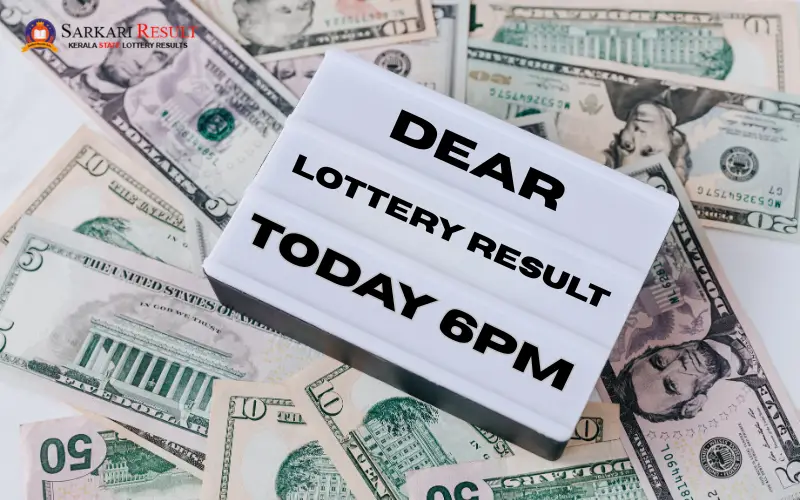 Dear Lottery Result Today 6PM