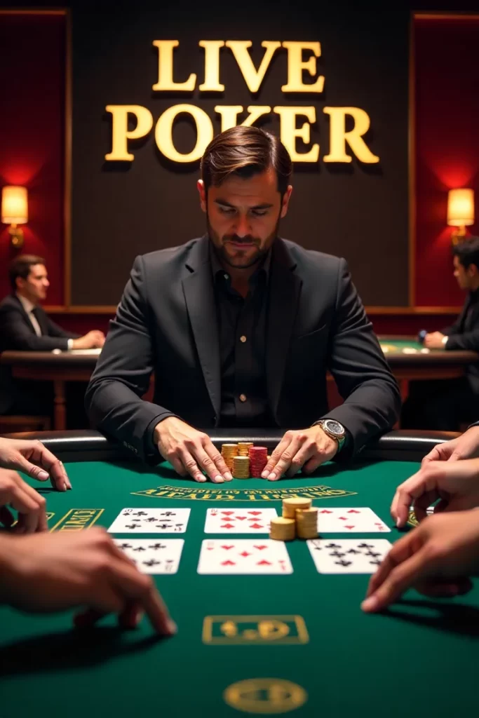 live poker