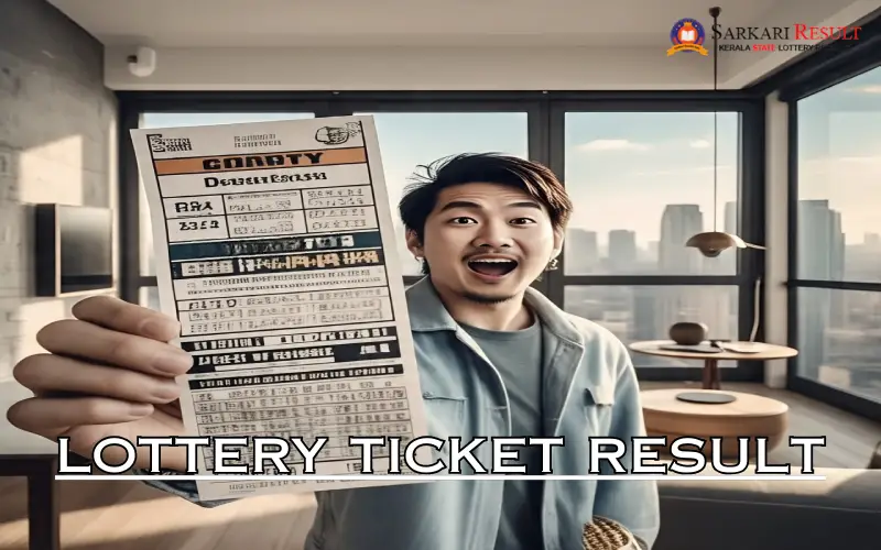 lottery ticket result