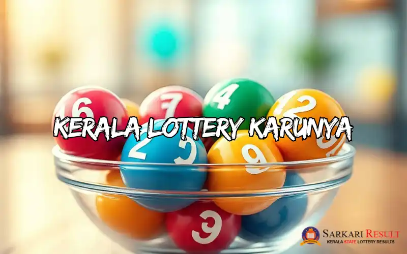 kerala lottery karunya