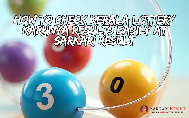 kerala lottery karunya