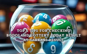 bodoland lottery today result