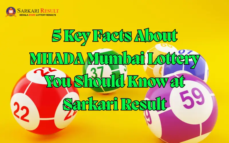 mhada mumbai lottery